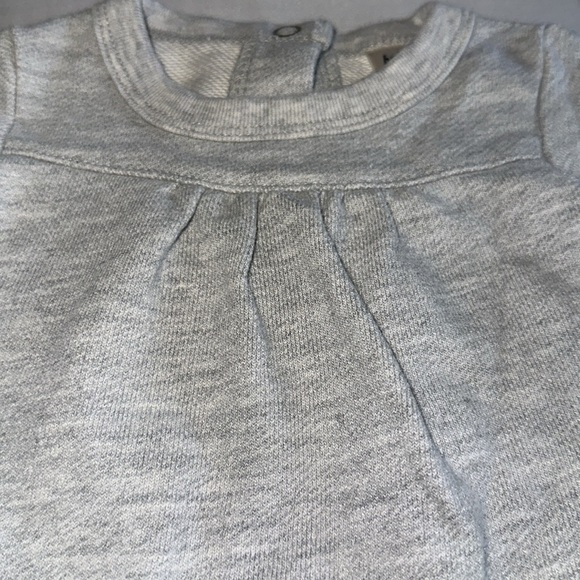 OshKosh B'gosh - Grey Long Sleeve Kids Shirt dress - Picture 2 of 3